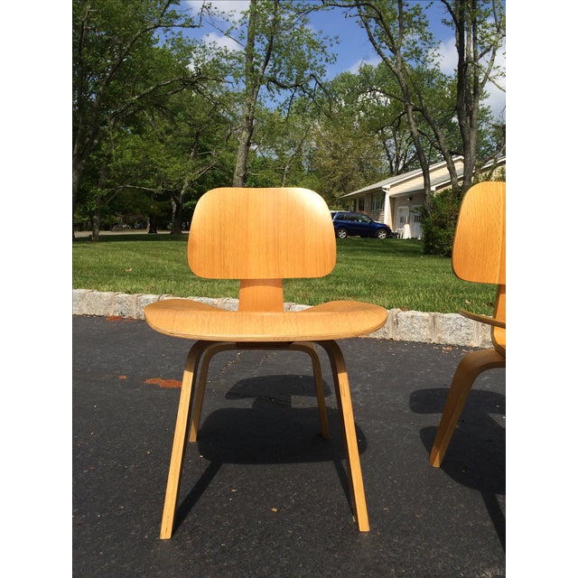 Reproduction Eames Plywood Chairs Set of 4 Chairish