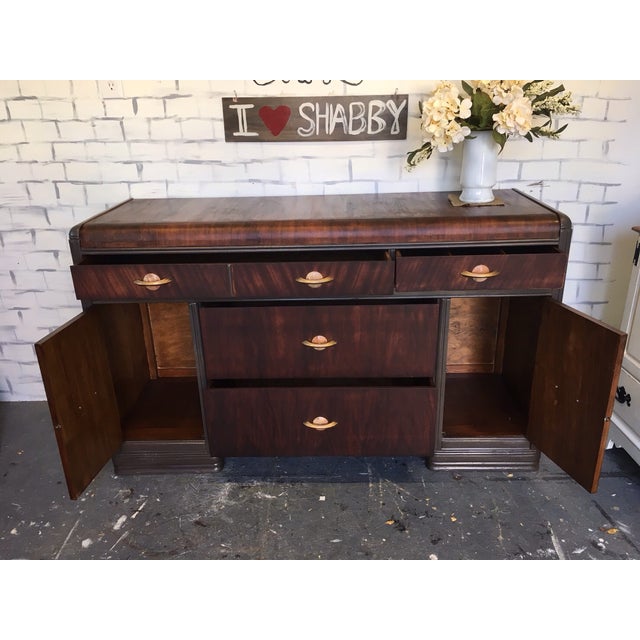 Art Deco Waterfall Buffet Chairish