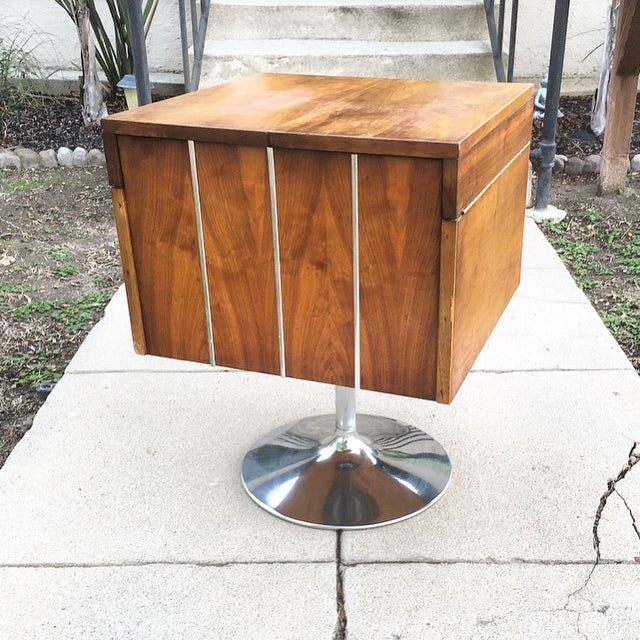 MidCentury Lane Furniture Pedestal Bar Chairish