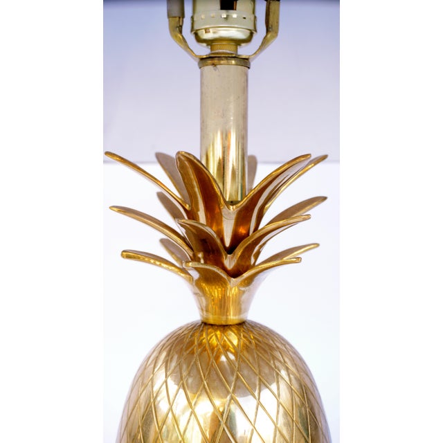 Brass Pineapple Lamp Chairish