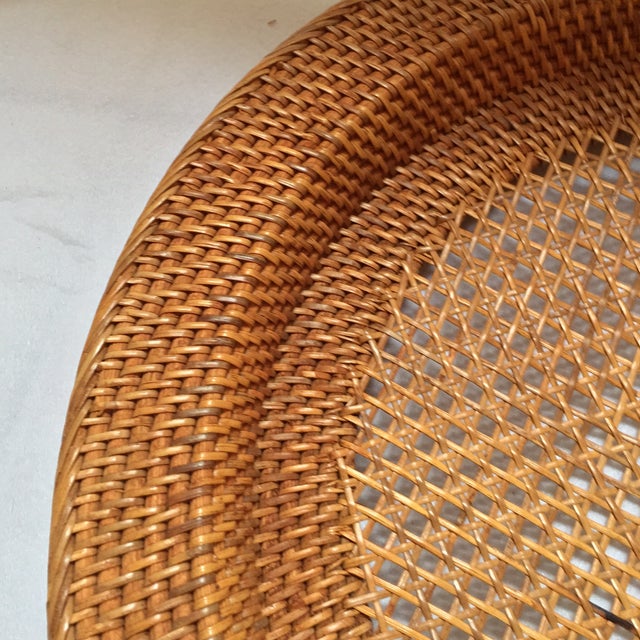 Antique Rattan Cane Trays A Pair Chairish