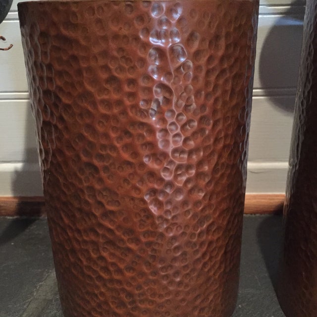 Hammered Copper Sconces - A Pair Chairish