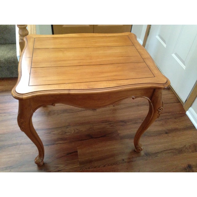 Ethan Allen Country French End Table | Chairish