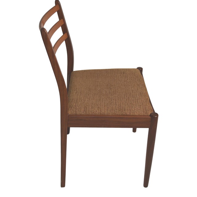 mid-century g-plan set of 6 chairs in teak - 1980s