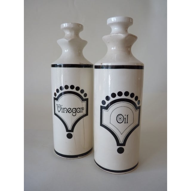 Vintage Oil & Vinegar Cruets Chairish