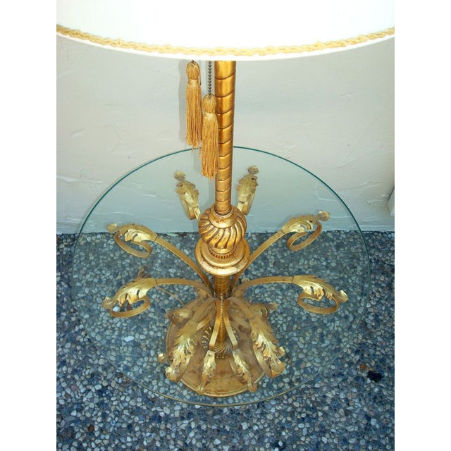 Hollywood Regency Glam Floor Lamp | Chairish