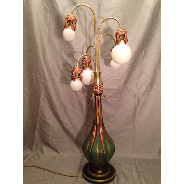 "Psychedelic Turnip" Table Lamp | Chairish