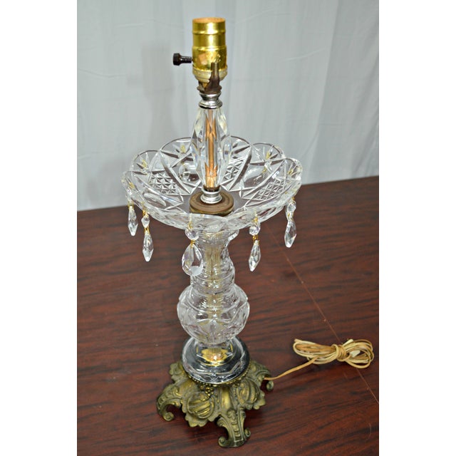 Crystal Drops Table Lamp Chairish