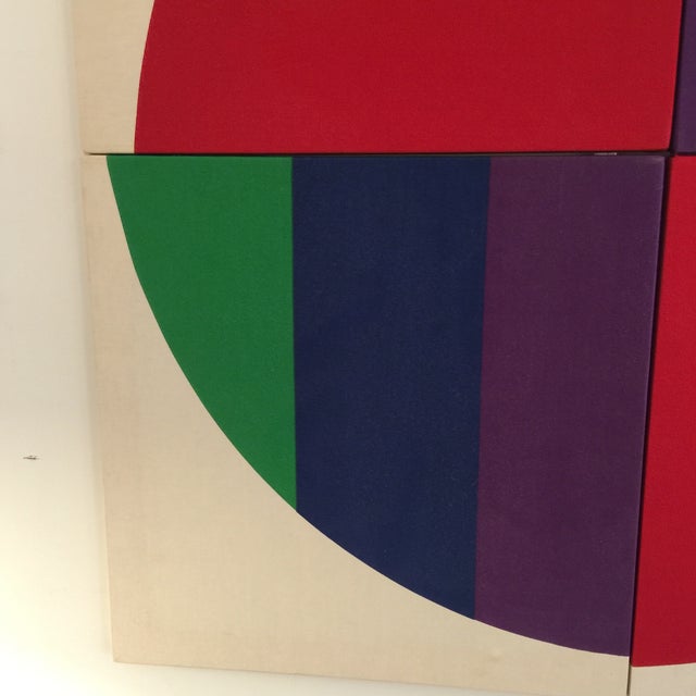 MidCentury Modern Textile Art Chairish