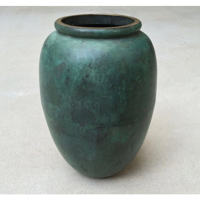 Vintage Bronze Vase Chairish