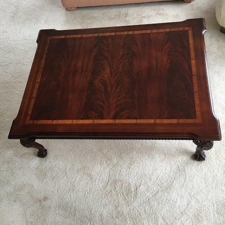 Thomasville Mahogany Coffee Table | Chairish