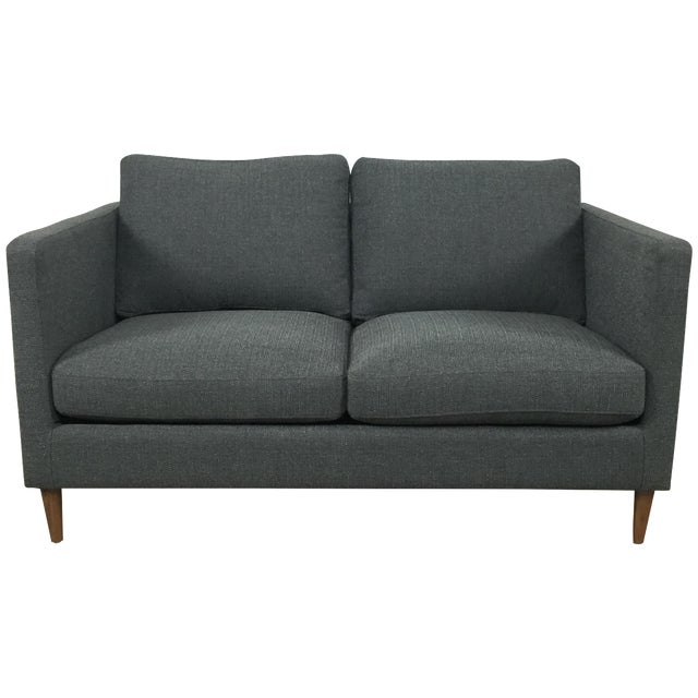 Custom Modern Loveseat Chairish