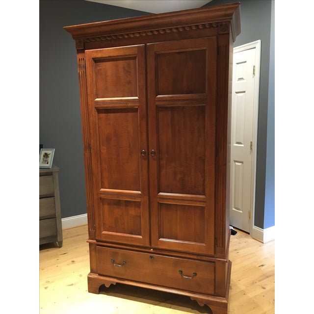 Ethan Allen "Country Crossings" Armoire Chairish