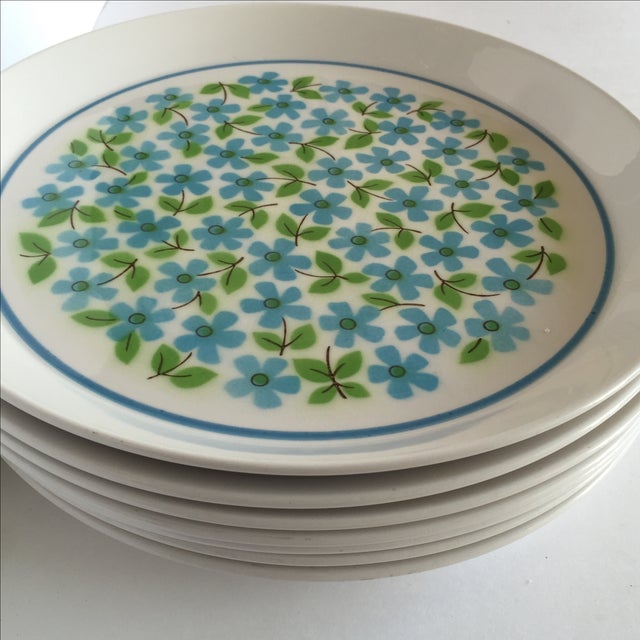 MidCentury Mikasa Dinner Plates Set of 7 Chairish