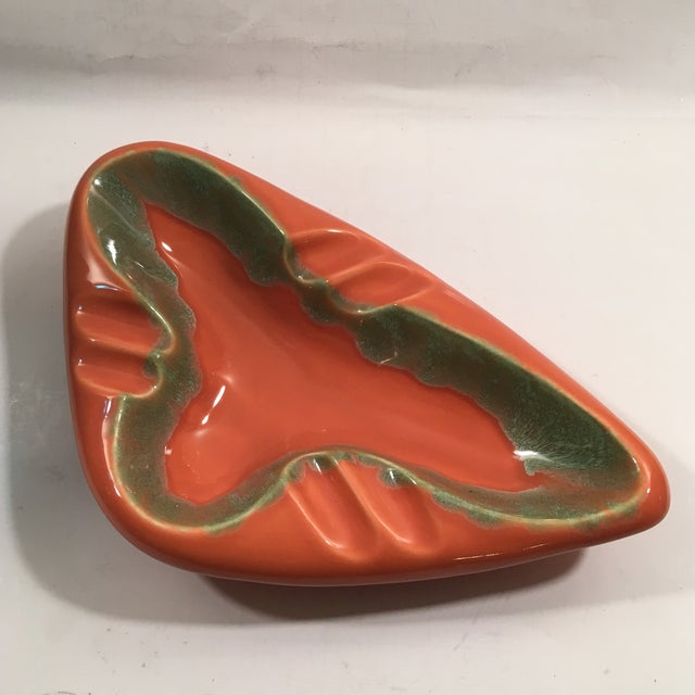 Vintage California Pottery Ceramic Ashtray Chairish