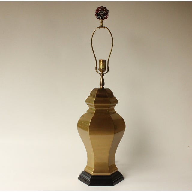 Wildwood Brass Ginger Jar Table Lamp Chairish