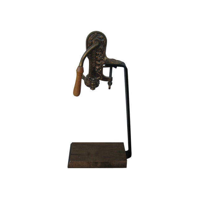 Brass Standing Wine Opener Chairish