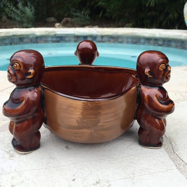 MidCentury Orchids of Hawaii Tiki Bowl Chairish