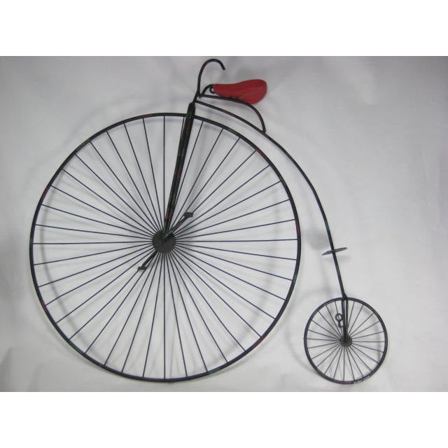 Curtis Jere Penny Farthing Bicycle Wall Sculpture Chairish