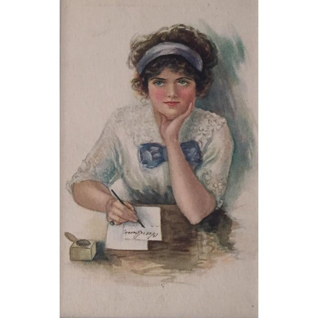 1920s vintage print the love letter chairish