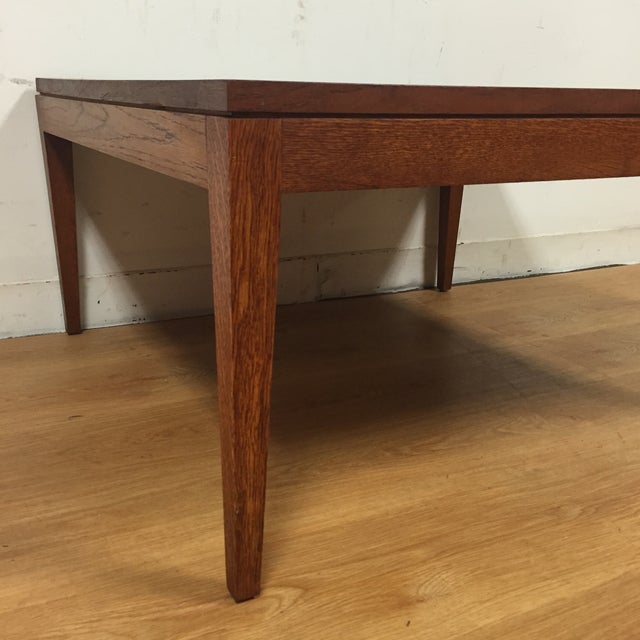 Mid-Century Modern Square Coffee Table | Chairish