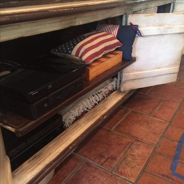 Custom Hand Painted Extra Large Media Chairish