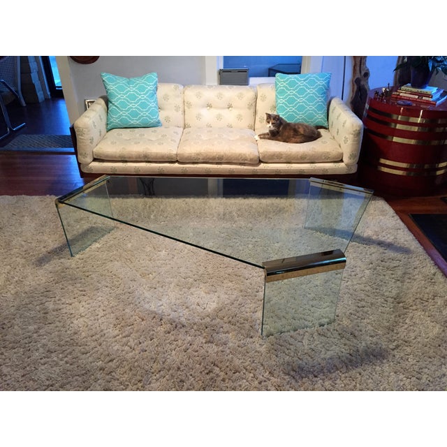 Leon Rosen Pace Collection Glass Coffee Table Chairish