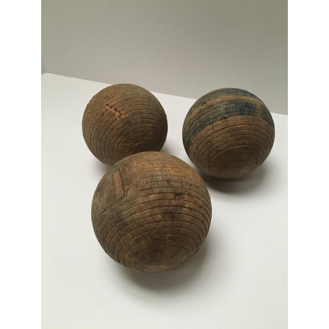 Vintage Wood Croquet Balls Set of 3 Chairish