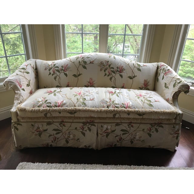 Vintage Embroidered Silk Sofa Chairish