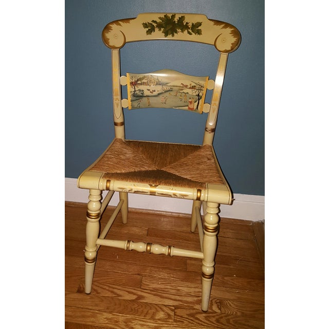 Hitchcock Christmas Chair Chairish