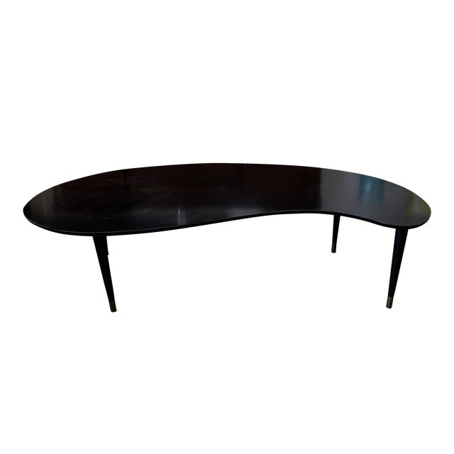 MidCentury Black Coffee Table Chairish