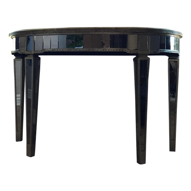 Z Gallerie Mirrored Console Table Chairish
