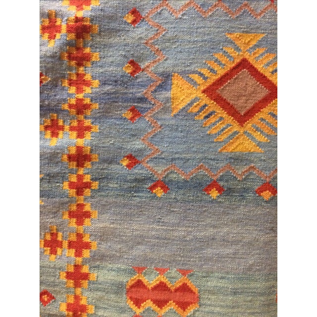 Moroccan Style Flat Weave Rug 6' x 9' Chairish