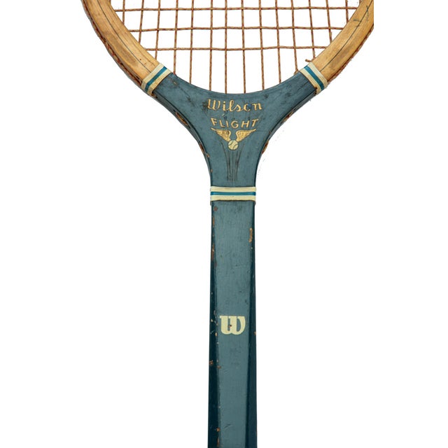 Vintage Wilson Tennis Racquet Chairish
