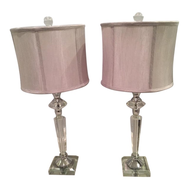Ralph Lauren Crystal Table Lamps A Pair Chairish