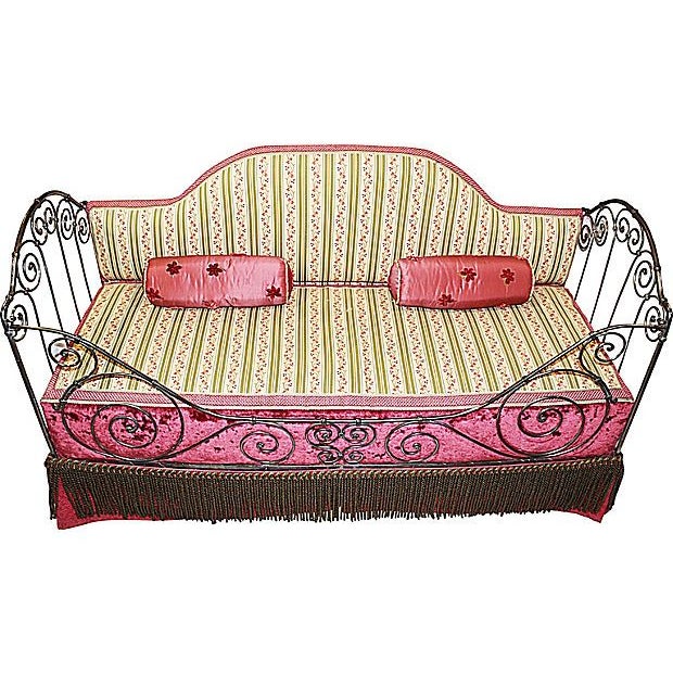 1880s French Antique Iron Daybed Chairish