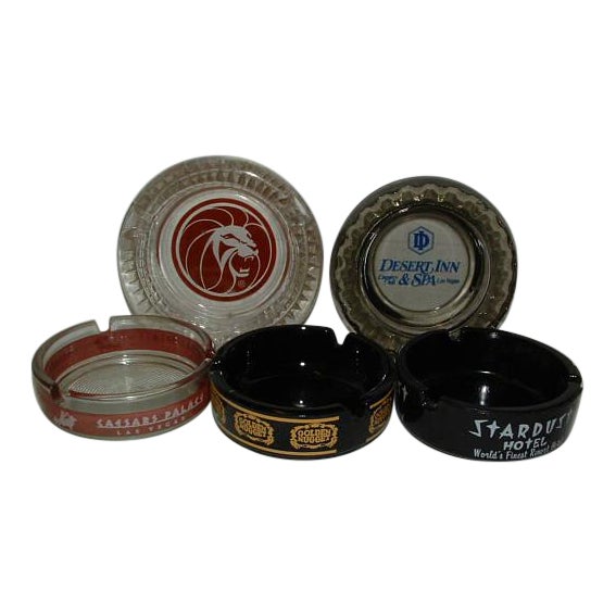 Vintage 1960's Las Vegas Ashtray Lot Chairish