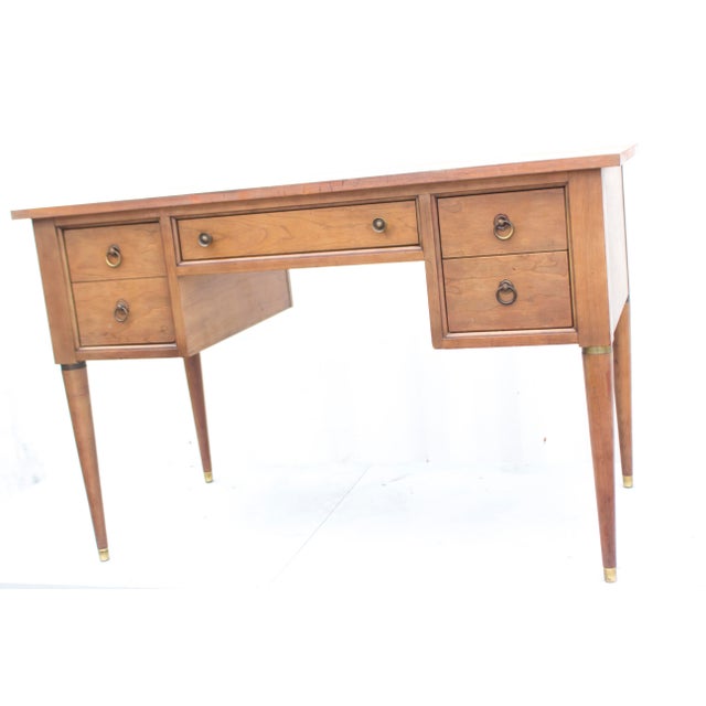 Mid Century Desk with Tapered Legs Chairish