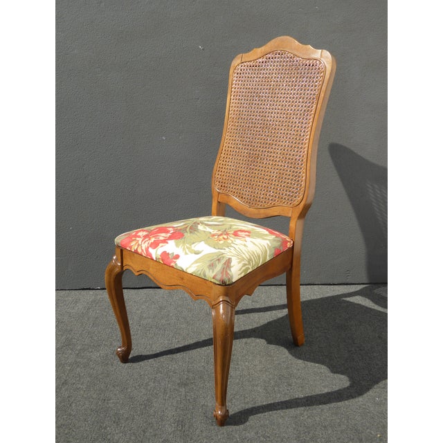 6 French Provincial Cane Back Dining Room Chairs Chairish