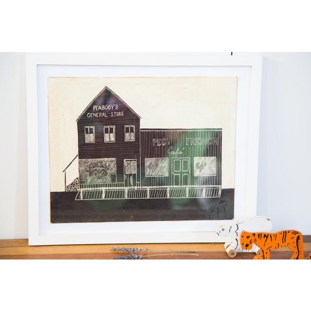 Antique General Store Folk Art Chairish