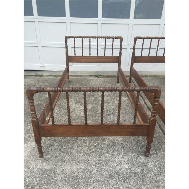 Antique Jenny Lind Twin Beds Pair Chairish