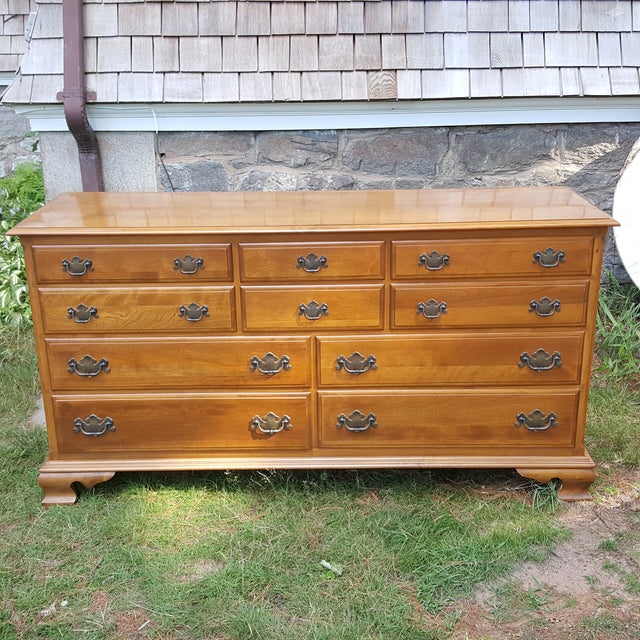 Vintage Ethan Allen 10Drawer Dresser Chairish