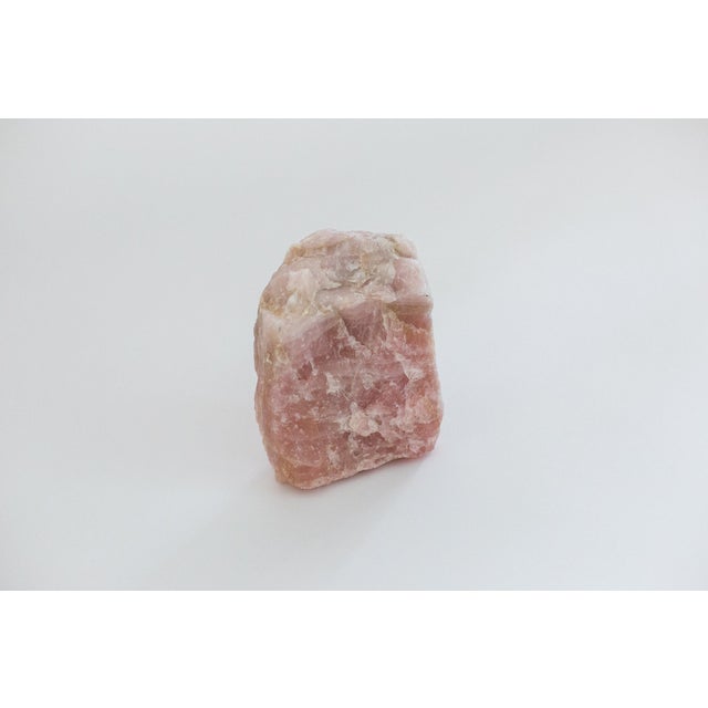 Rose Quartz Rough Decorative Stone | Chairish