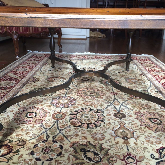 Thomasville Glass Top Coffee Table Chairish