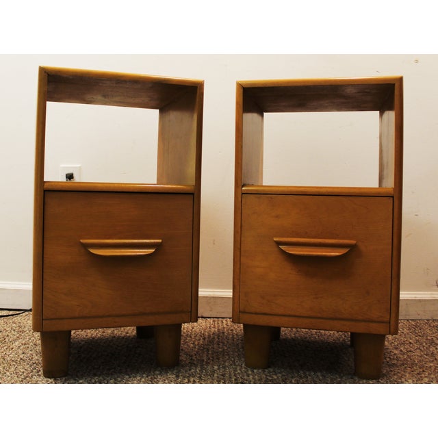 MidCentury Heywood Wakefield Nightstands Pair Chairish