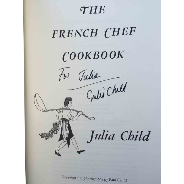 Signed "The French Chef Cookbook" Julia Child Chairish