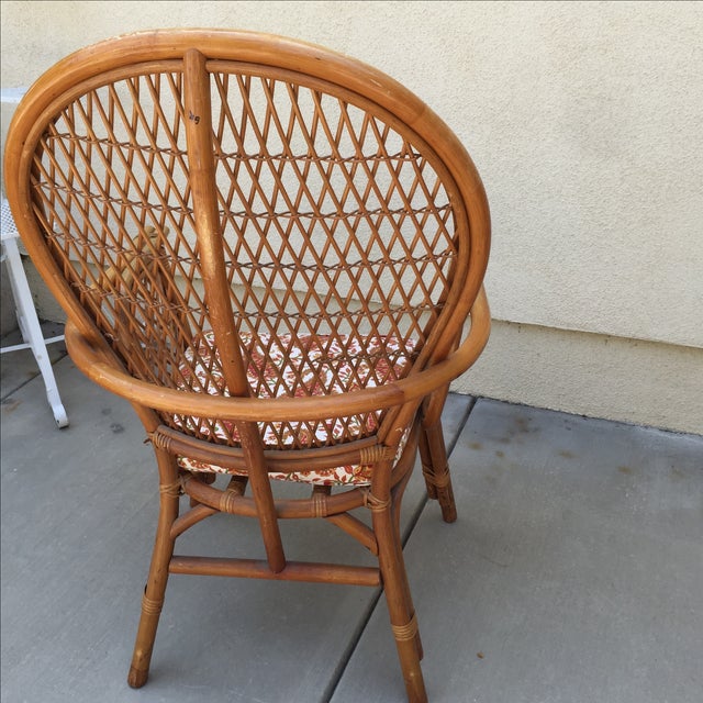 Vintage Rattan Bamboo Chair Chairish