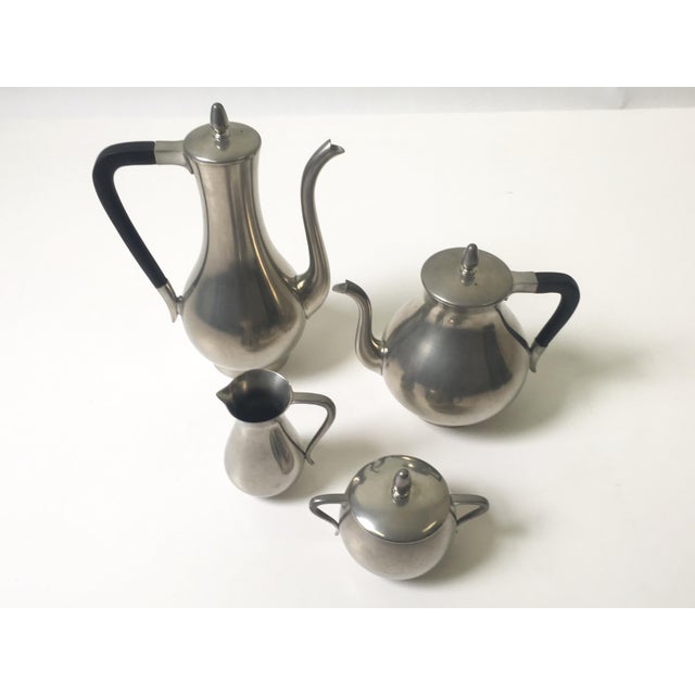 Royal Holland Pewter Coffee/Tea Set with Tray Chairish