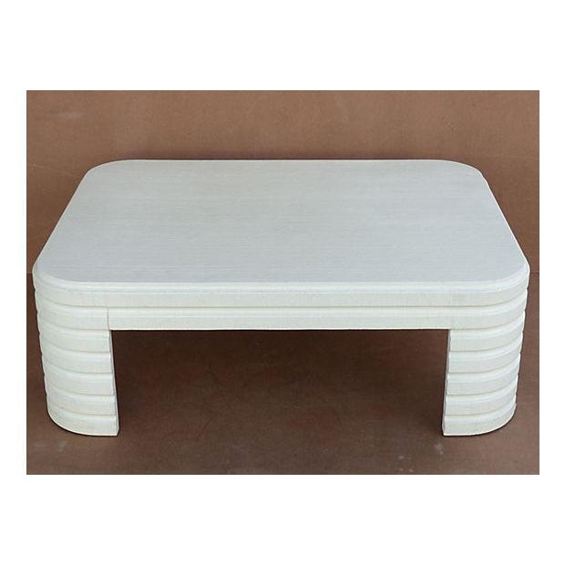 Karl Springer Coffee Table Style | Chairish