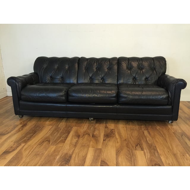Vintage Leather Sofa by Leathercraft Chairish